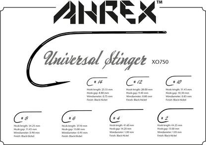 Ahrex XO750 Universal Stinger Hooks