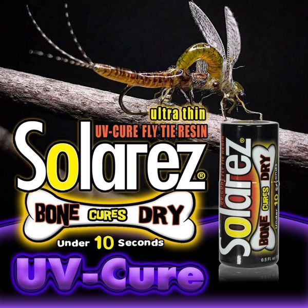 Solarez Fly-Tie Ultra Thin Bone-Dry Clear UV Cure Resin