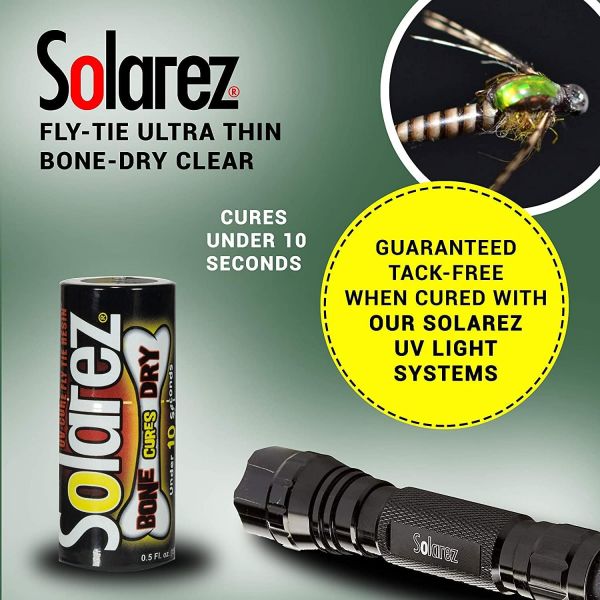 Solarez Fly-Tie Ultra Thin Bone-Dry Clear UV Cure Resin