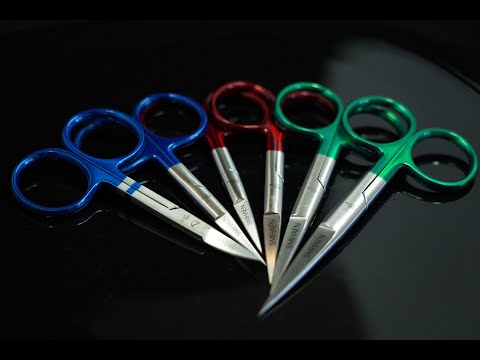 Smhaen Tungsten Carbide 4 Inch Red Regular Straight Scissors
