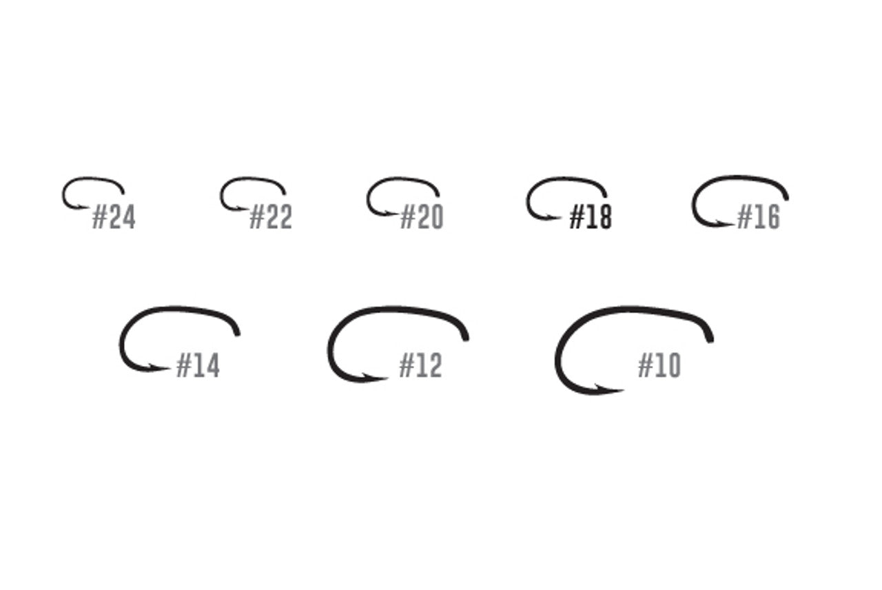 TMC 2487 Barbless Hooks 100 Pack